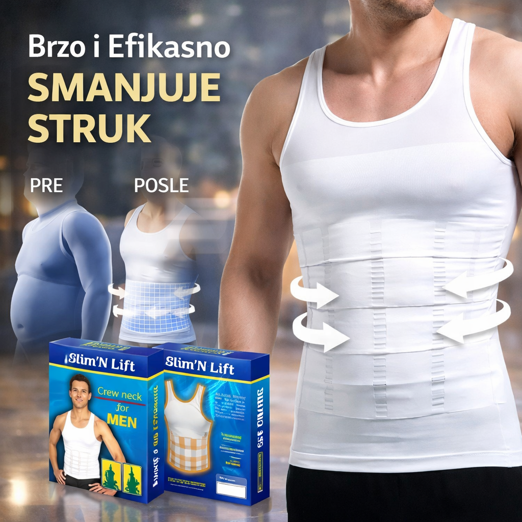 Slim n Lift majica – transformiši telo bez dijete i vežbanja!