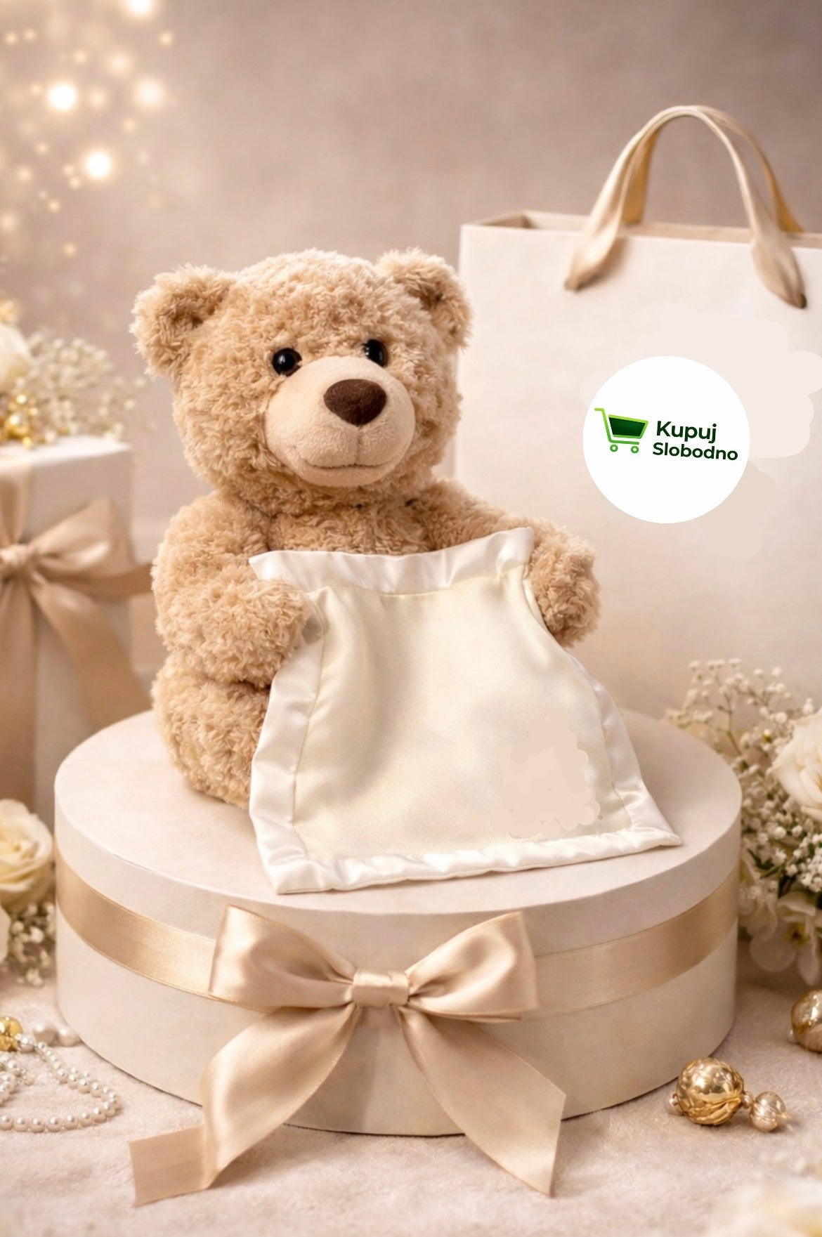 Plisani Medo skrivalica - Igracka za decu!