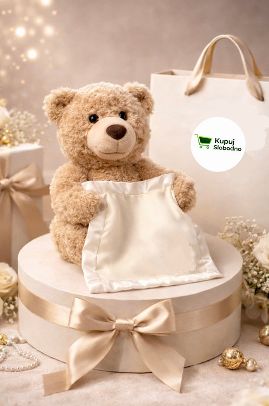 Plisani Medo skrivalica - Igracka za decu!