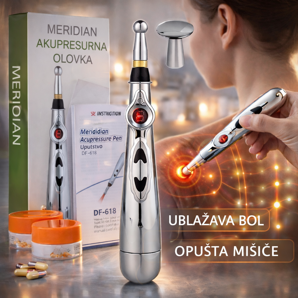 Akupunkturna olovka masazer- uklonite bol bez igle i lekova