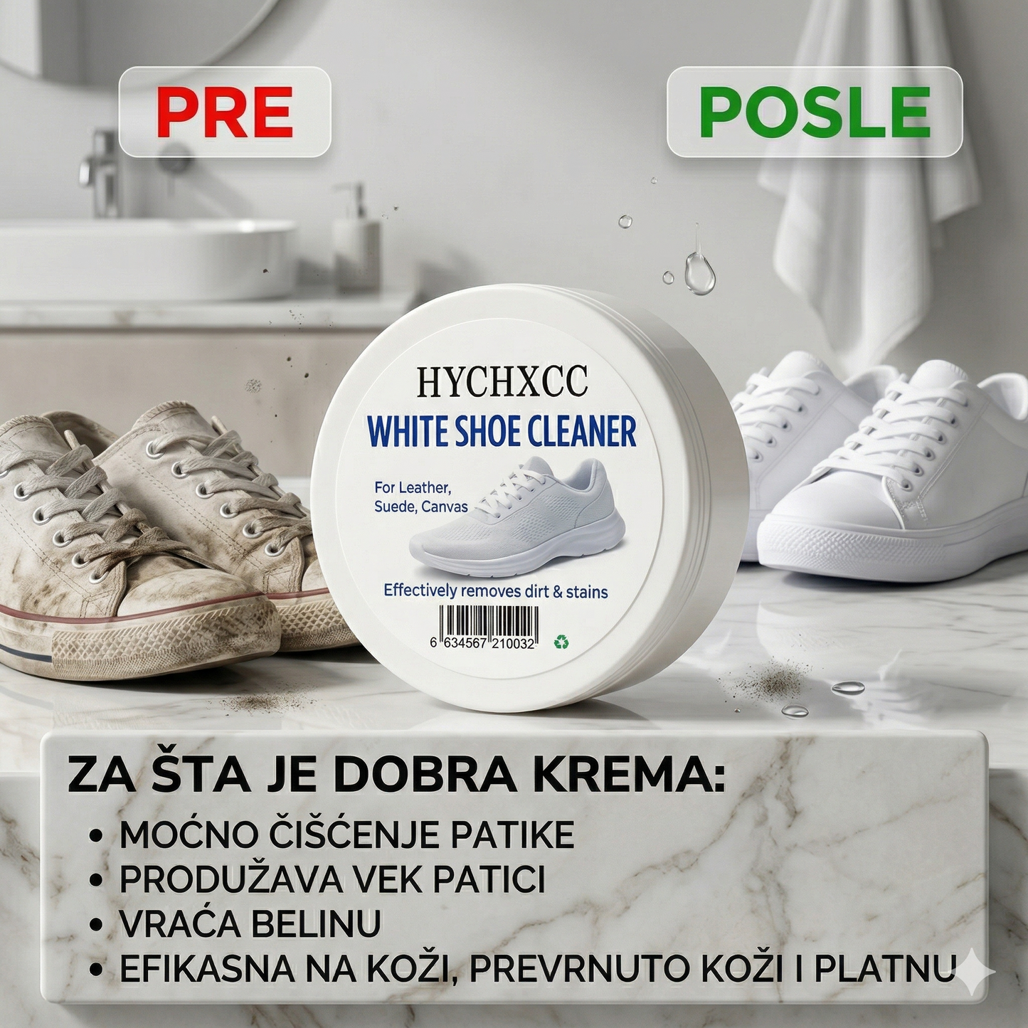 Obuća Kao Nova u Par Minuta - Profesionalno Čišćenje Kod Kuće 1+1 GRATIS